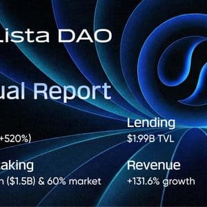 LISTA DAO CLOSES 2025 WITH STRONG GROWTH AND MAJOR PRODUCT MILESTONES